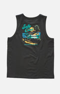 Salty Crew Truck Bed Regular Tank in VINTAGE BLACK