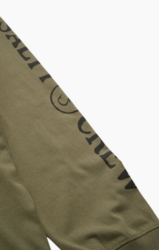 Globe Vintage Tail Classic Ls Tee in DUSTY OLIVE