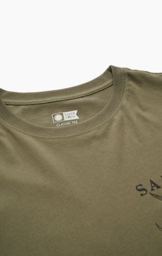 Globe Vintage Tail Classic Ls Tee in DUSTY OLIVE