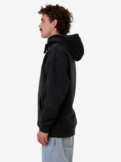 Thrills Behind It All Slouch Pull On Hood - Pirate Black in Pirate Black