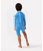 Rip Curl Icons Uv Brushed L/ S Suit-Boy in BLUE GUM