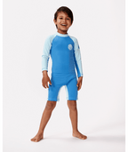 Rip Curl Icons Uv Brushed L/ S Suit-Boy in BLUE GUM