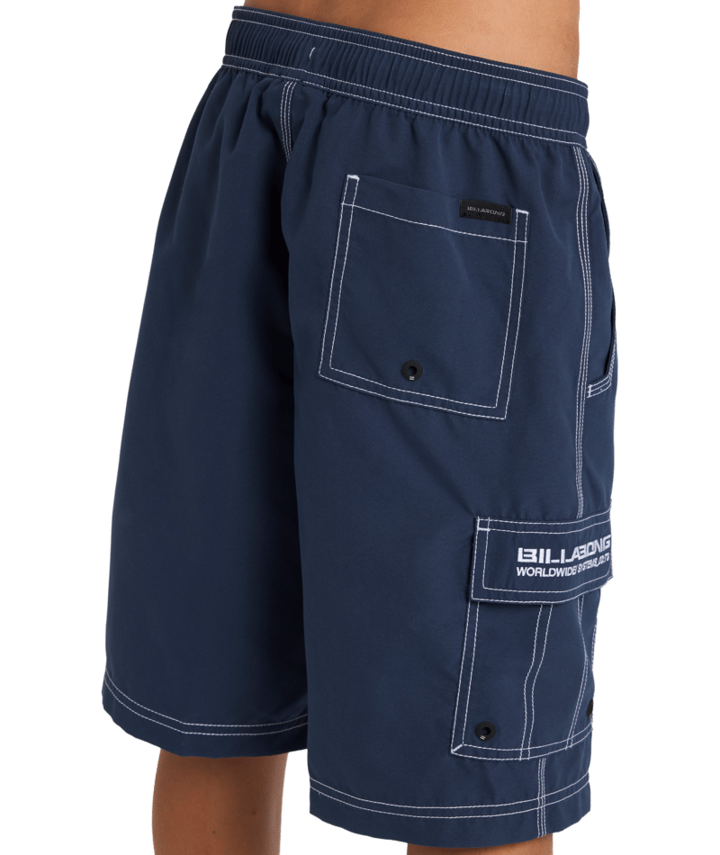 Billabong Boys Throw On in DUSTY INDIGO
