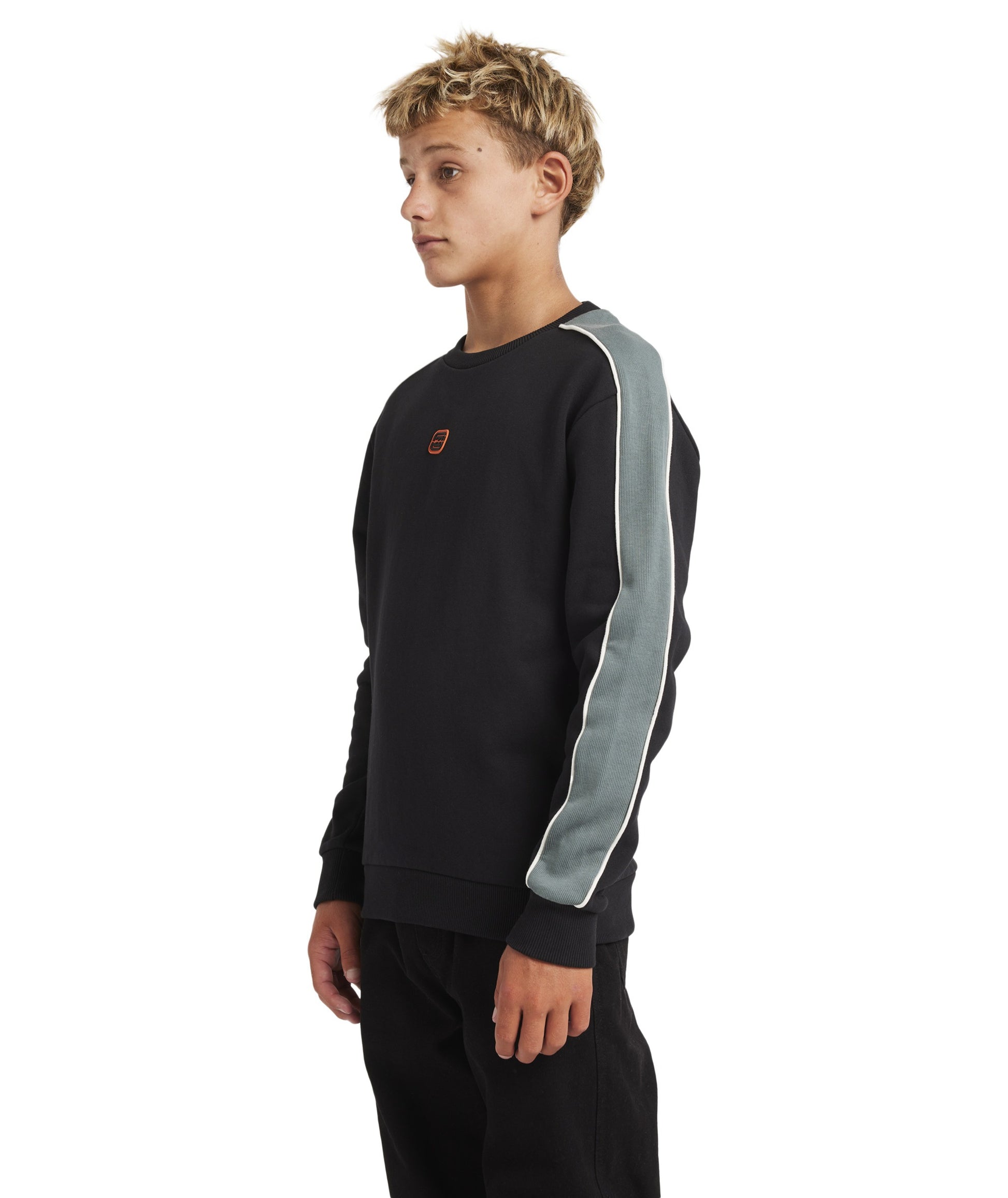 Billabong Script Crew in BLACK