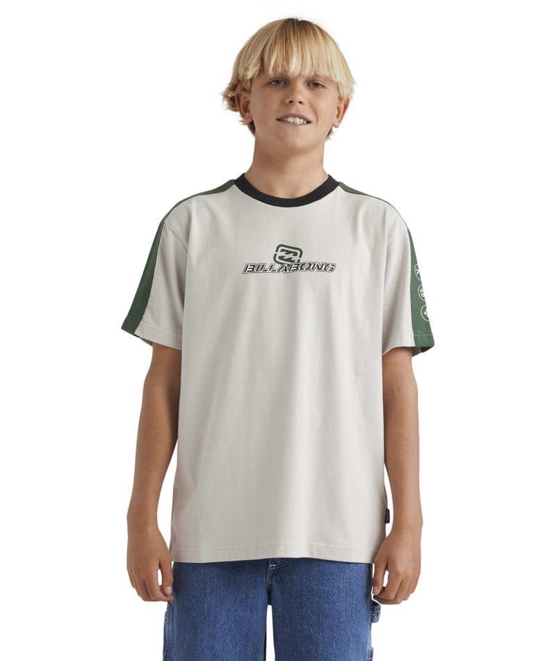 Billabong Boys Spec 73 Iconic Ss in SILVER