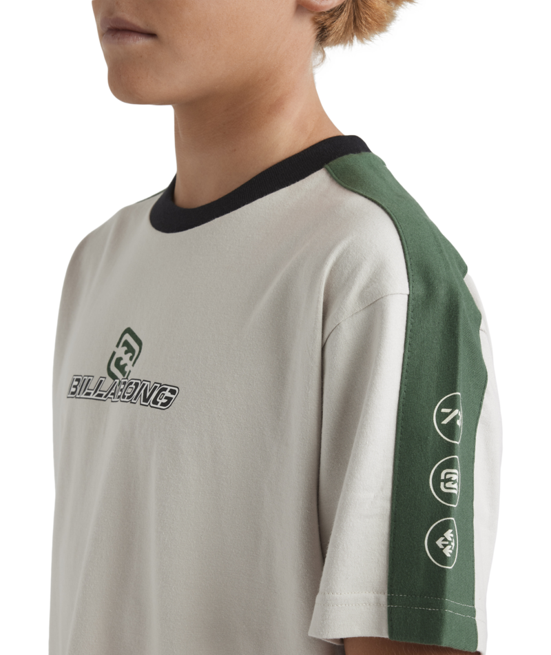 Billabong Boys Spec 73 Iconic Ss in SILVER