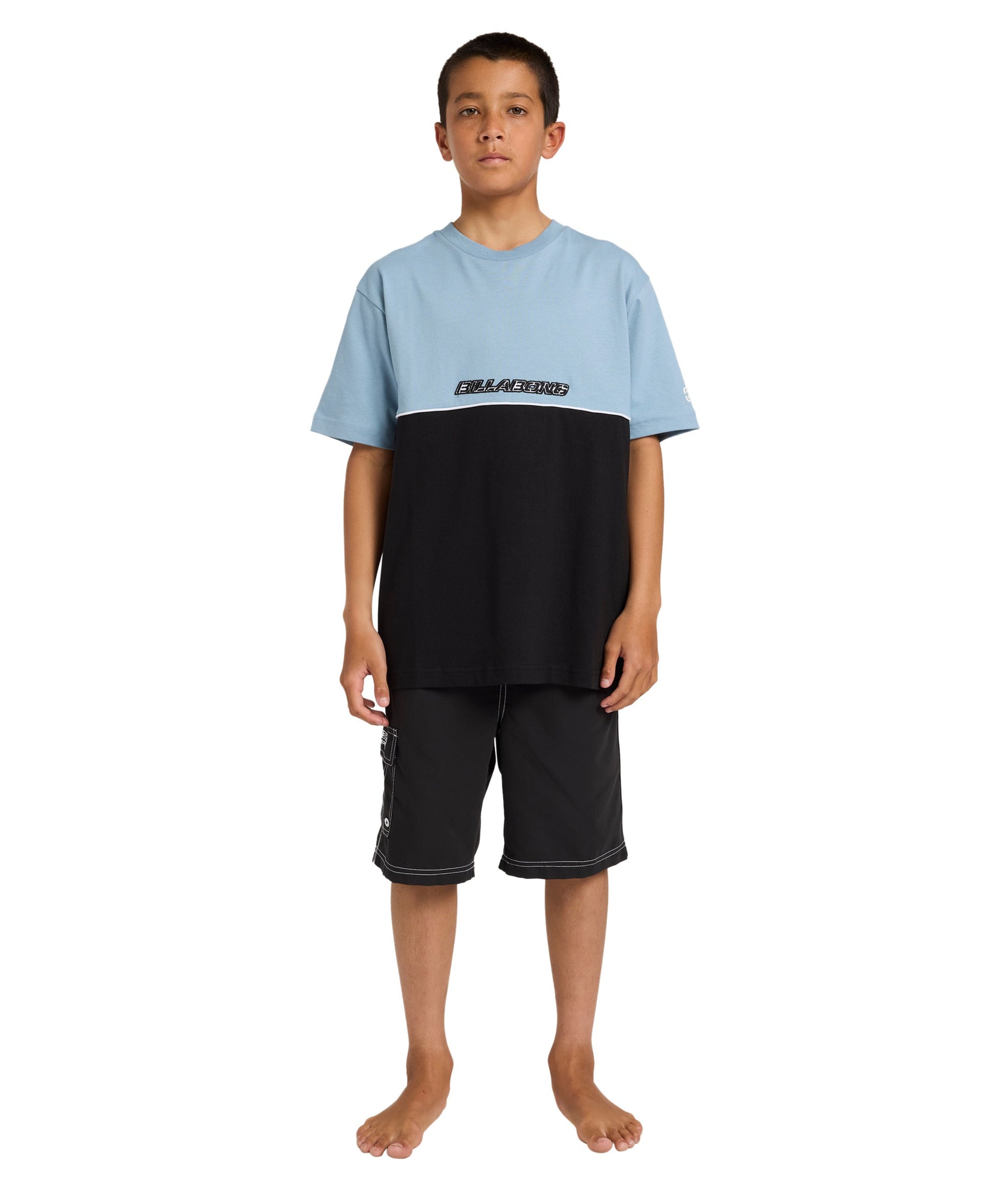 Billabong Boys Spec 73 Legacy Ss in DUSTY BLUE