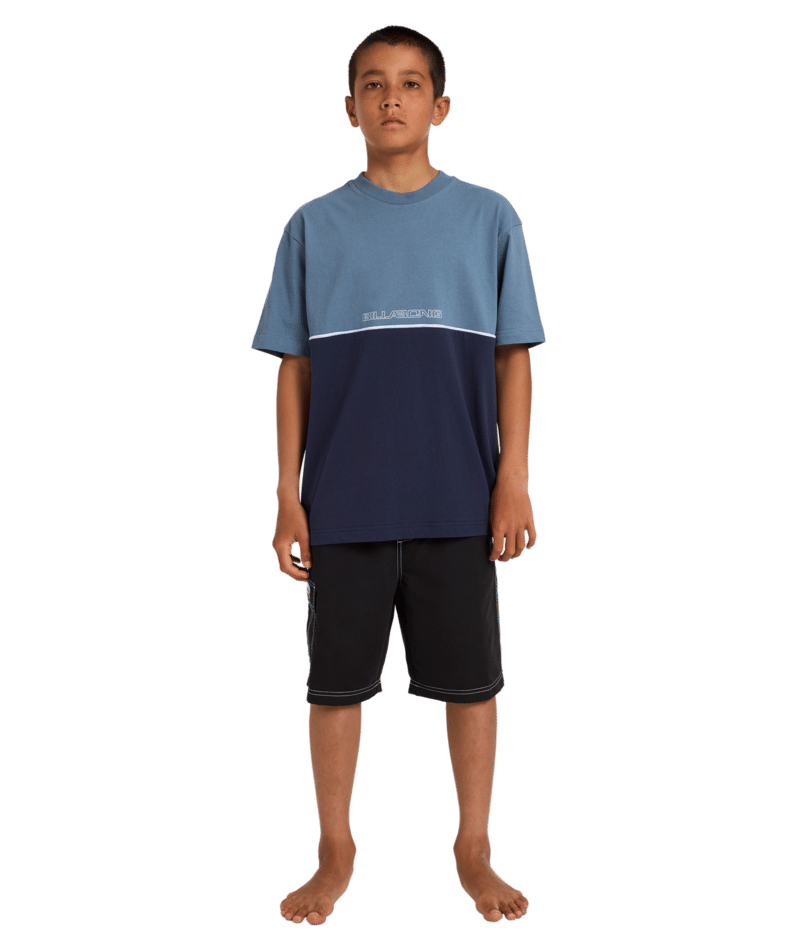Billabong Boys Spec Legacy Ss in CLOUD BLUE