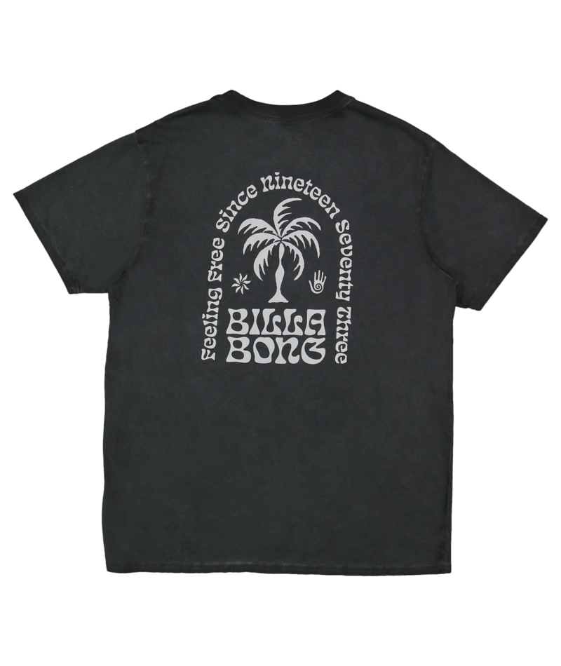 Billabong Boys Big Wave Shaz Ss in BLACK