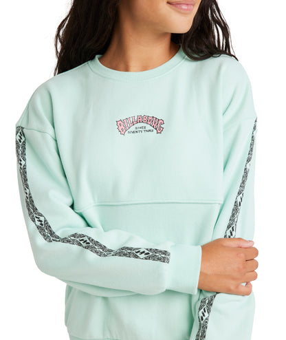 Billabong Wave Of The Day Crew in MINT CHIP