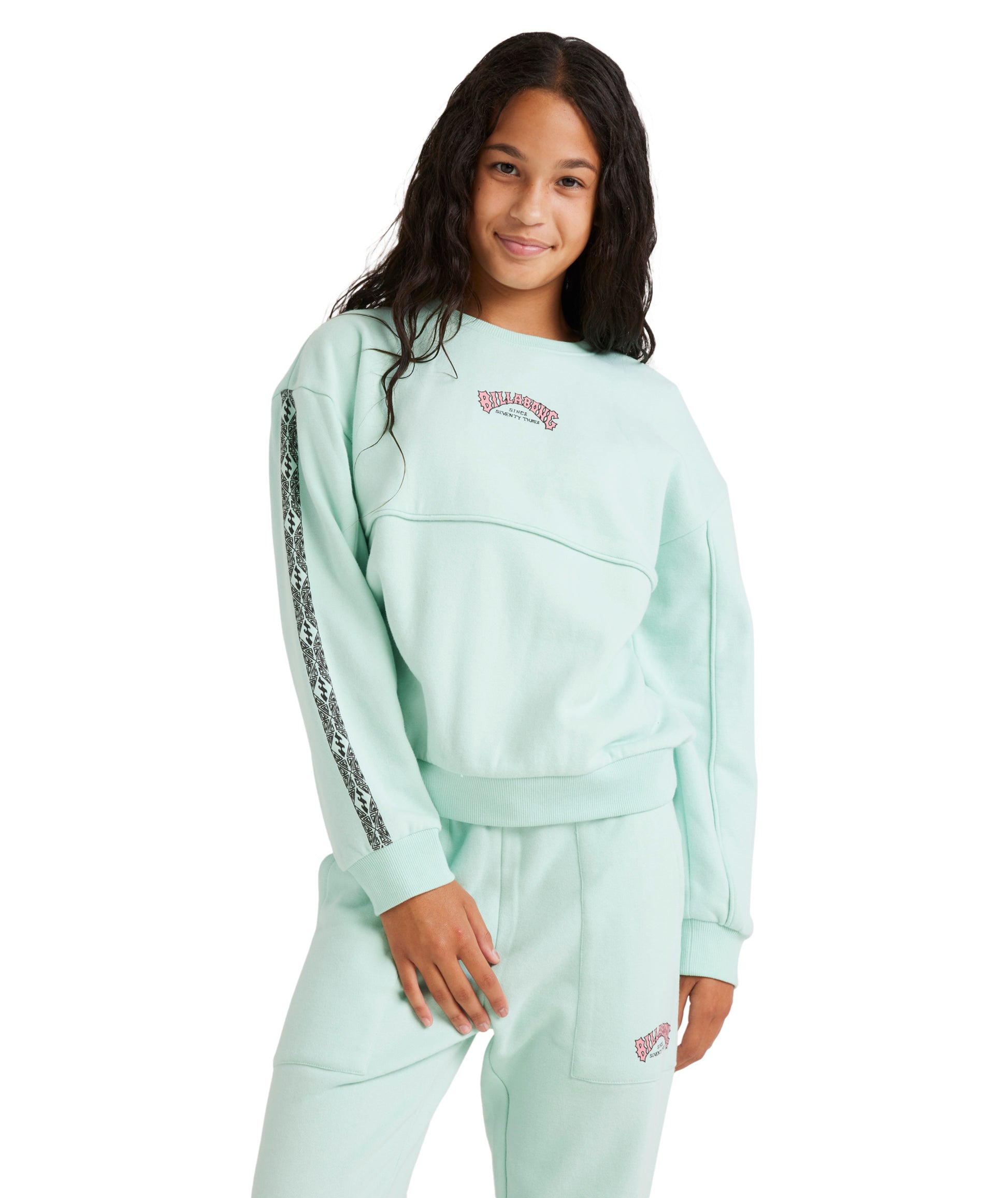 Billabong Wave Of The Day Crew in MINT CHIP