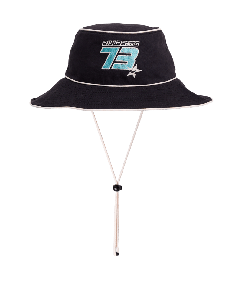 Billabong Billa Star Bucket Hat in BLACK PEBBLE 2
