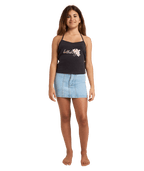 Billabong Bloom Crush Halter in OFF BLACK