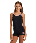 Billabong Waterlily Retro Surfsuit in BLACK PEBBLE