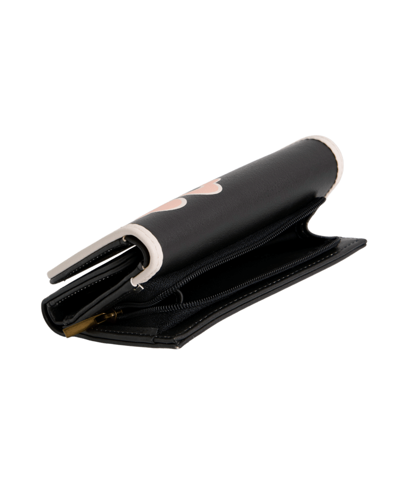 Billabong Bong Rule Trifold Wallet in BLACK