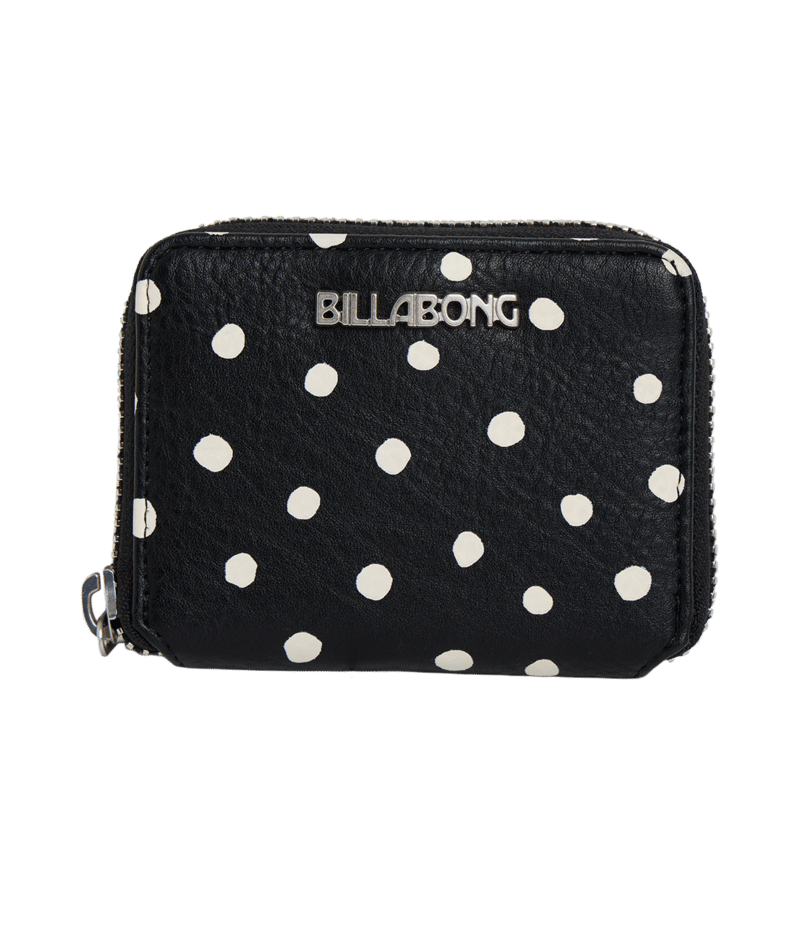Billabong Mini Clutch Wallet in BLACK