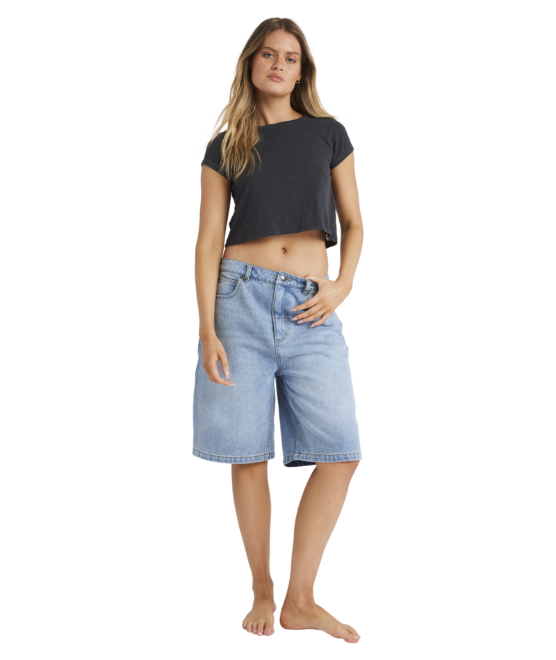 Billabong Stevie Short in FADED INDIGO FRAY