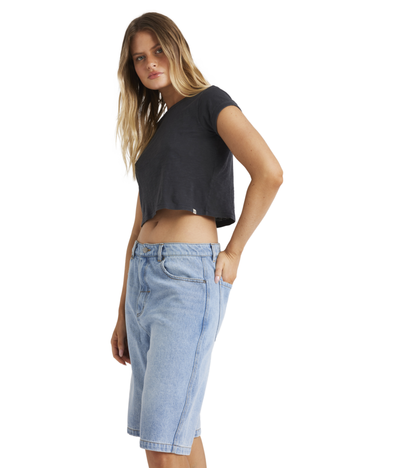 Billabong Stevie Short in FADED INDIGO FRAY