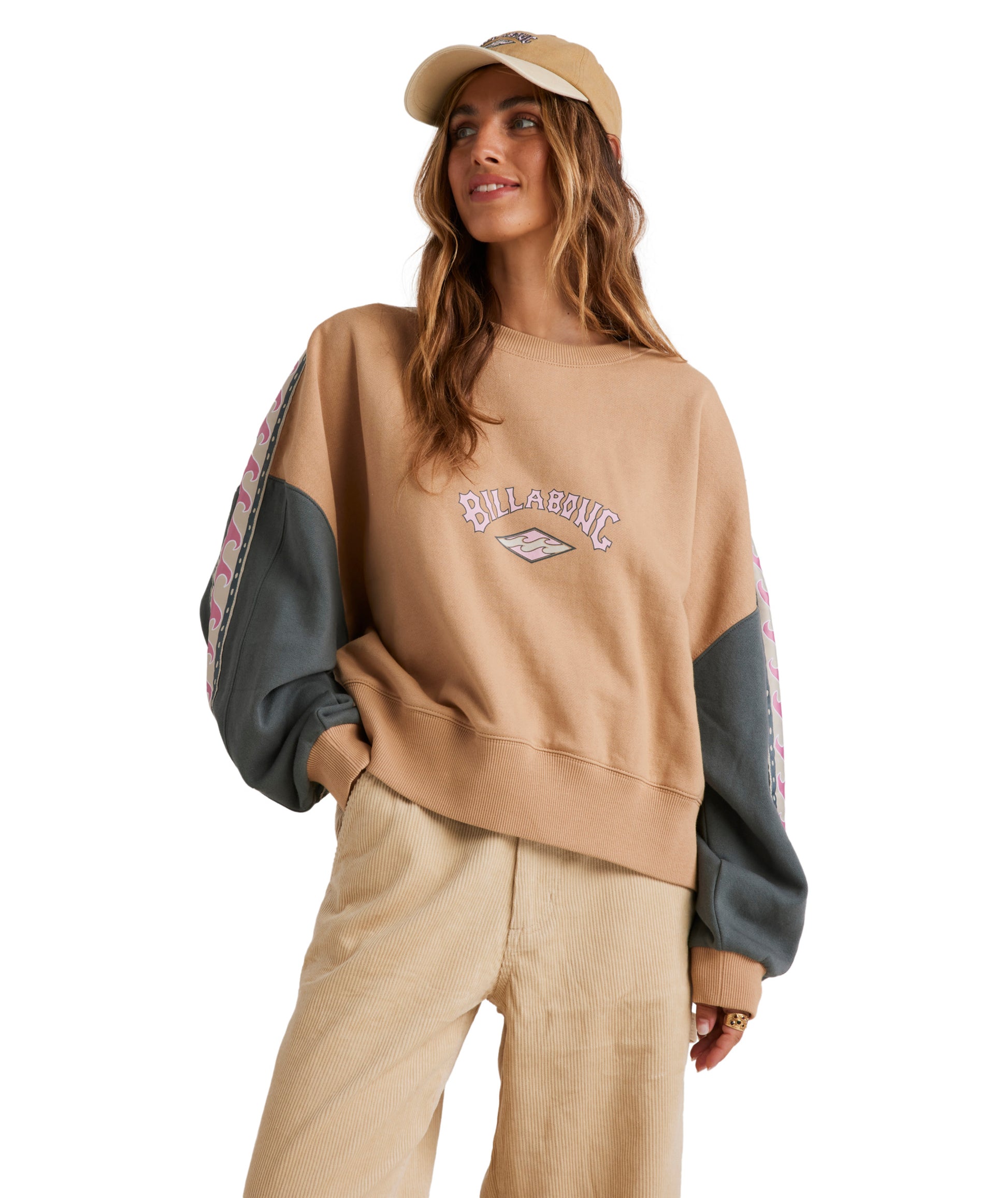 Billabong The Way Back Crew in MULTI