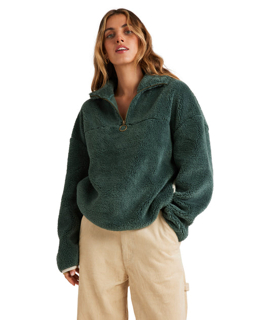 Billabong Old Days Half Zip Crew