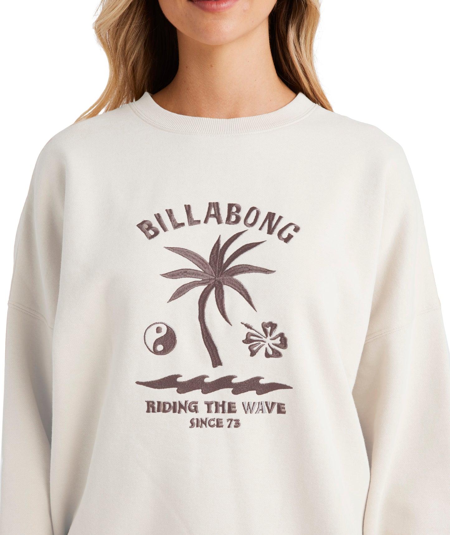 Billabong Surf Club Venice Crew in SALT CRYSTAL