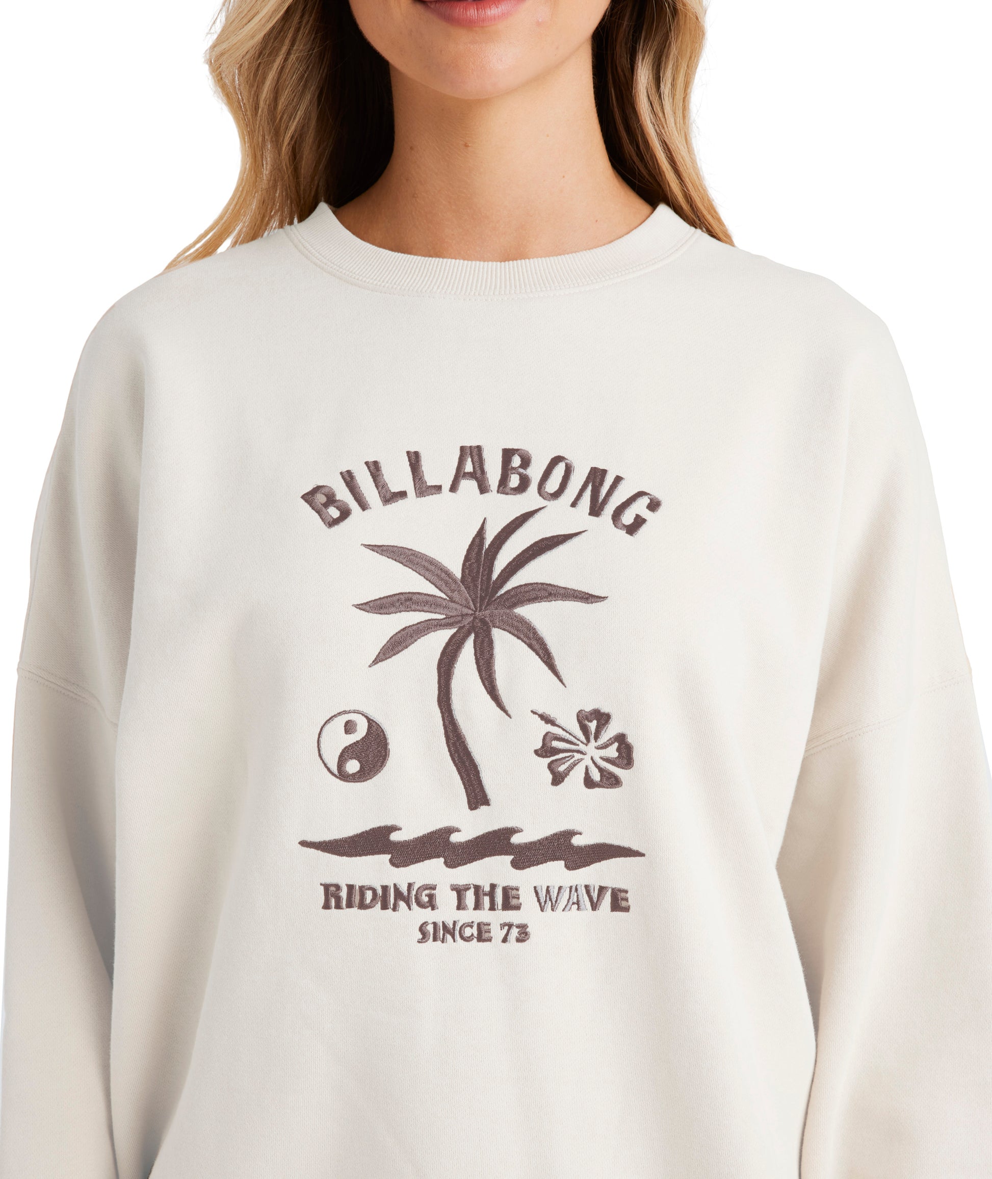 Billabong Surf Club Venice Crew in SALT CRYSTAL