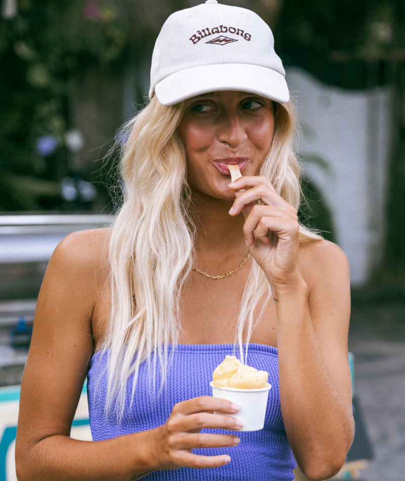 Billabong Paradise Dad Cap in Antique White