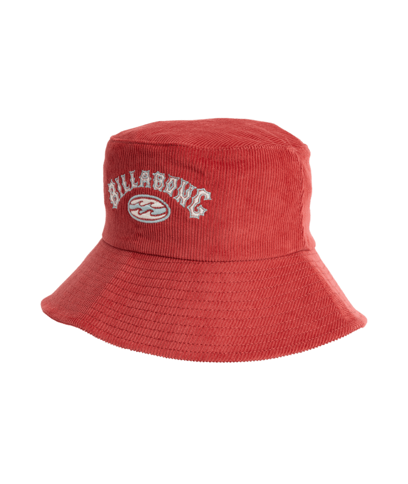 Billabong Living 73 Bucket Hat in RED CRUSH