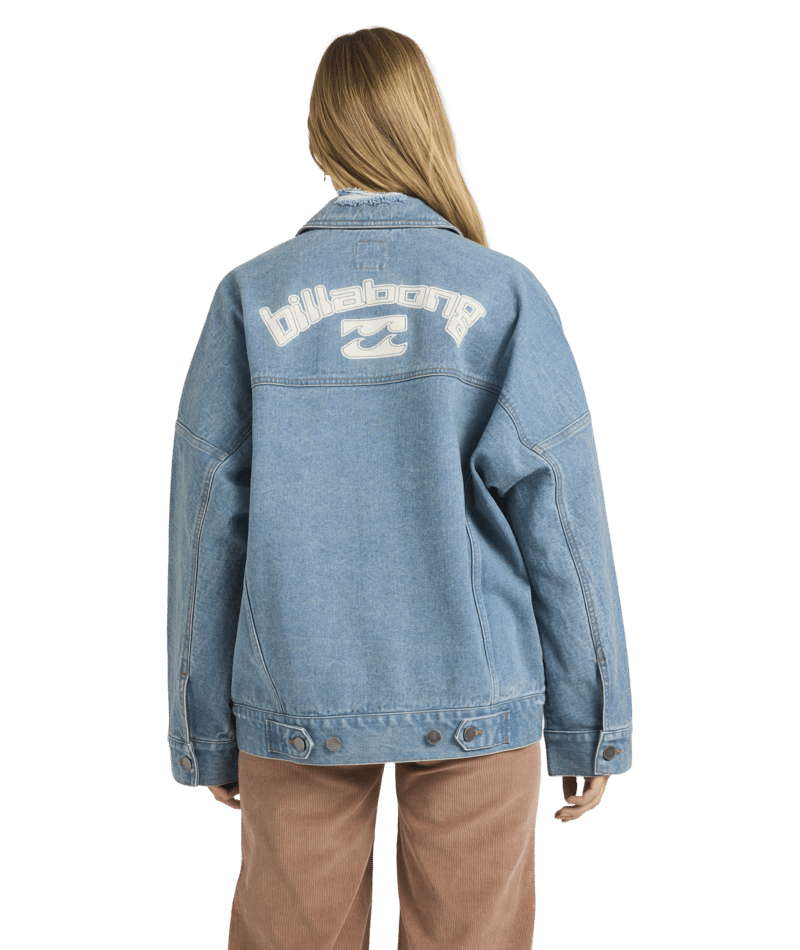 Billabong Cool Times Jacket in SUN FADED INDIGO