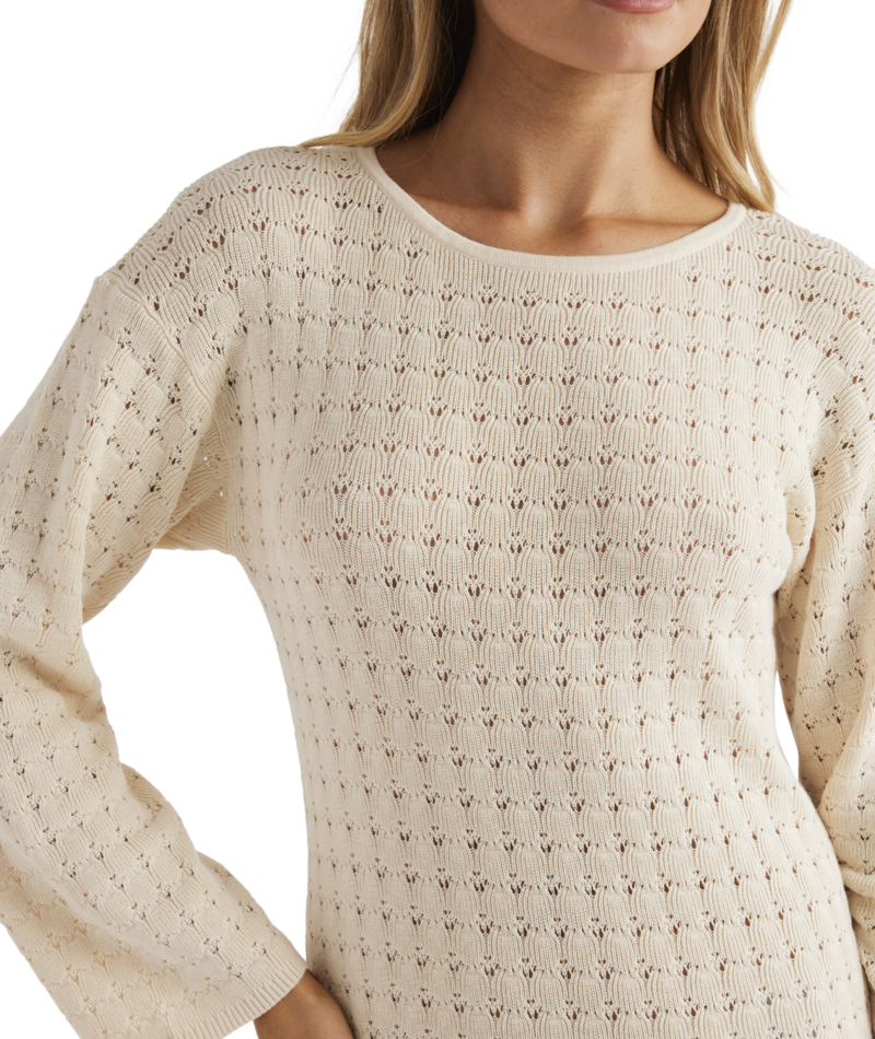 Billabong On My Mind Maxi Dress in WHITECAP