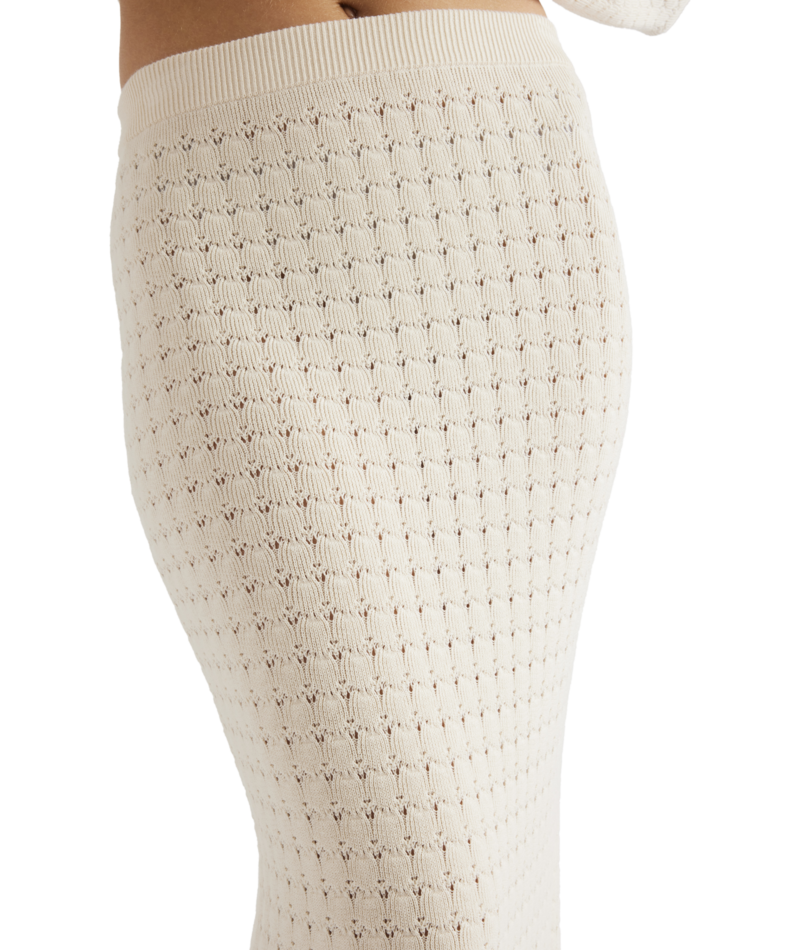 Billabong On My Mind Maxi Skirt in WHITECAP