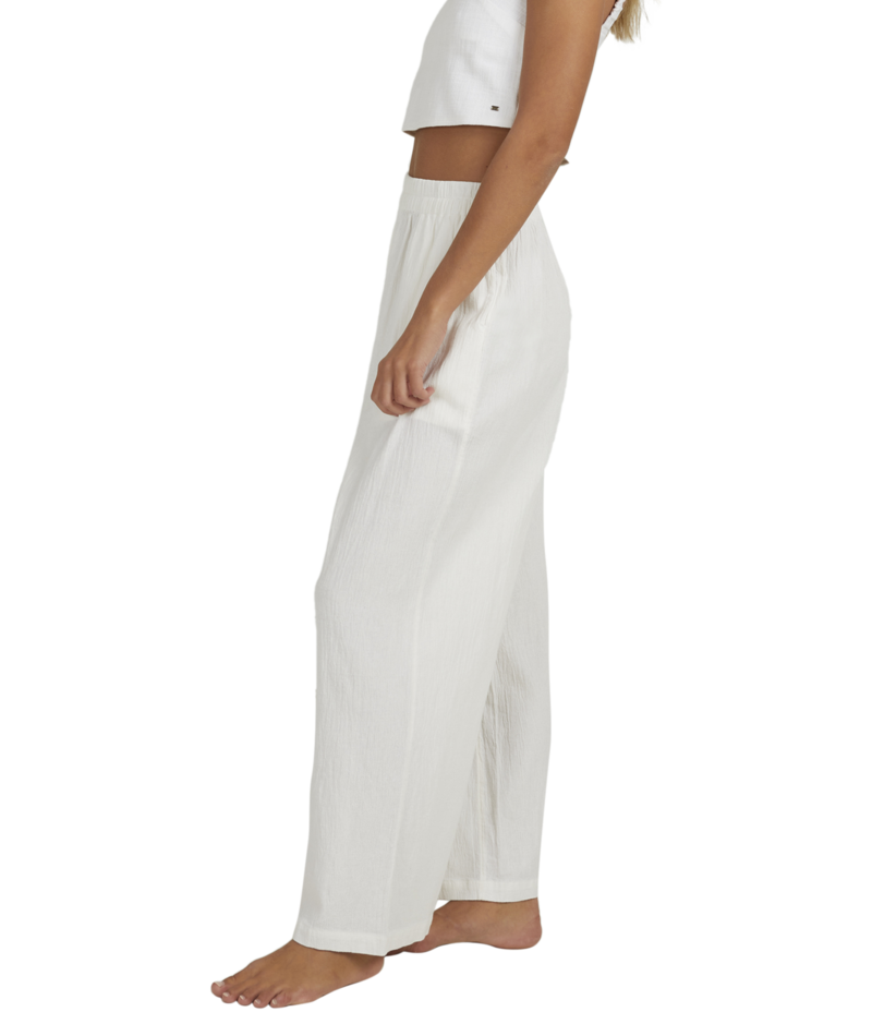 Billabong Follow Me Pant in WHITE