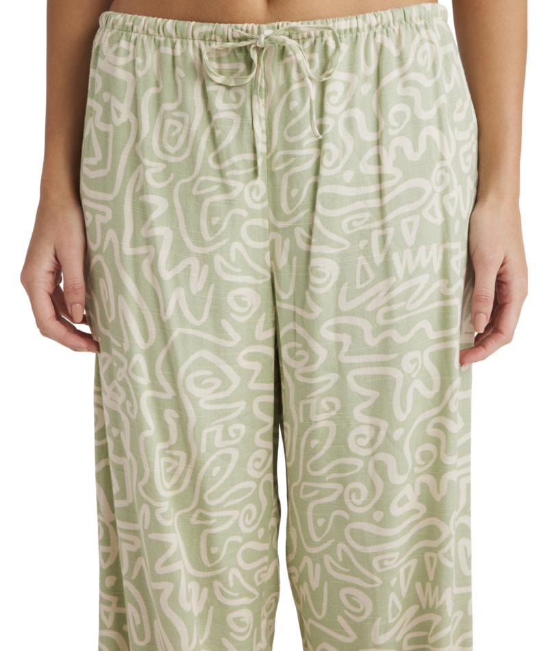 Billabong Sunny Lines Pant in SAGE FROST