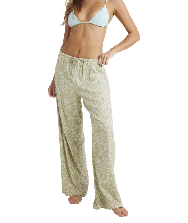 Billabong Sunny Lines Pant in SAGE FROST