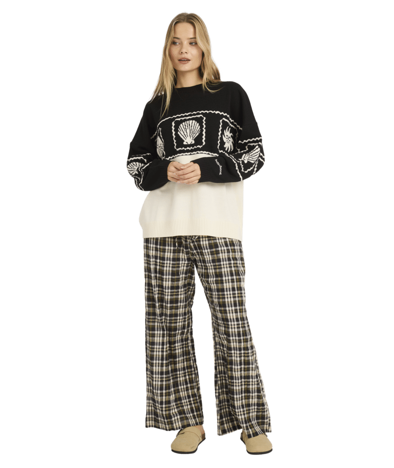 Billabong Wonders Pant in BLACK SANDS