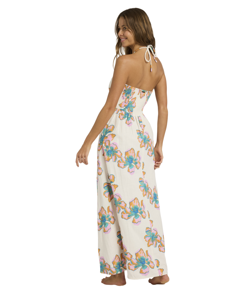 Billabong Sweet Escape Sway Away Dress in SALT CRYSTAL