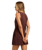 Billabong Holiday Moon Terry Dress in TEAK