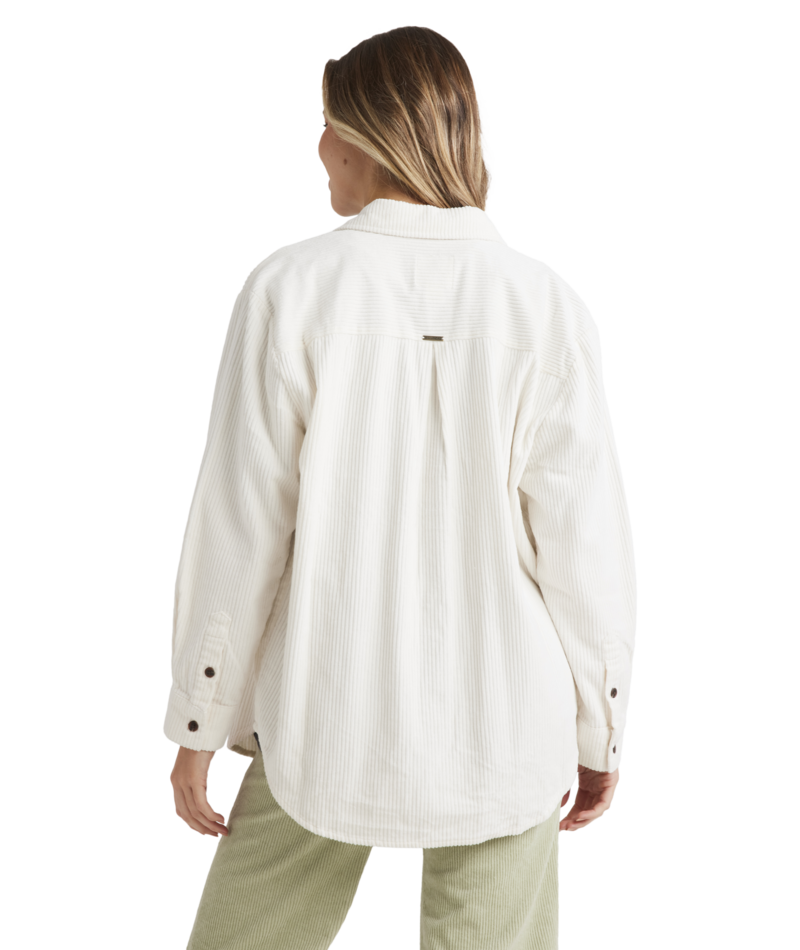 Billabong So Stoked Shirt in SALT CRYSTAL