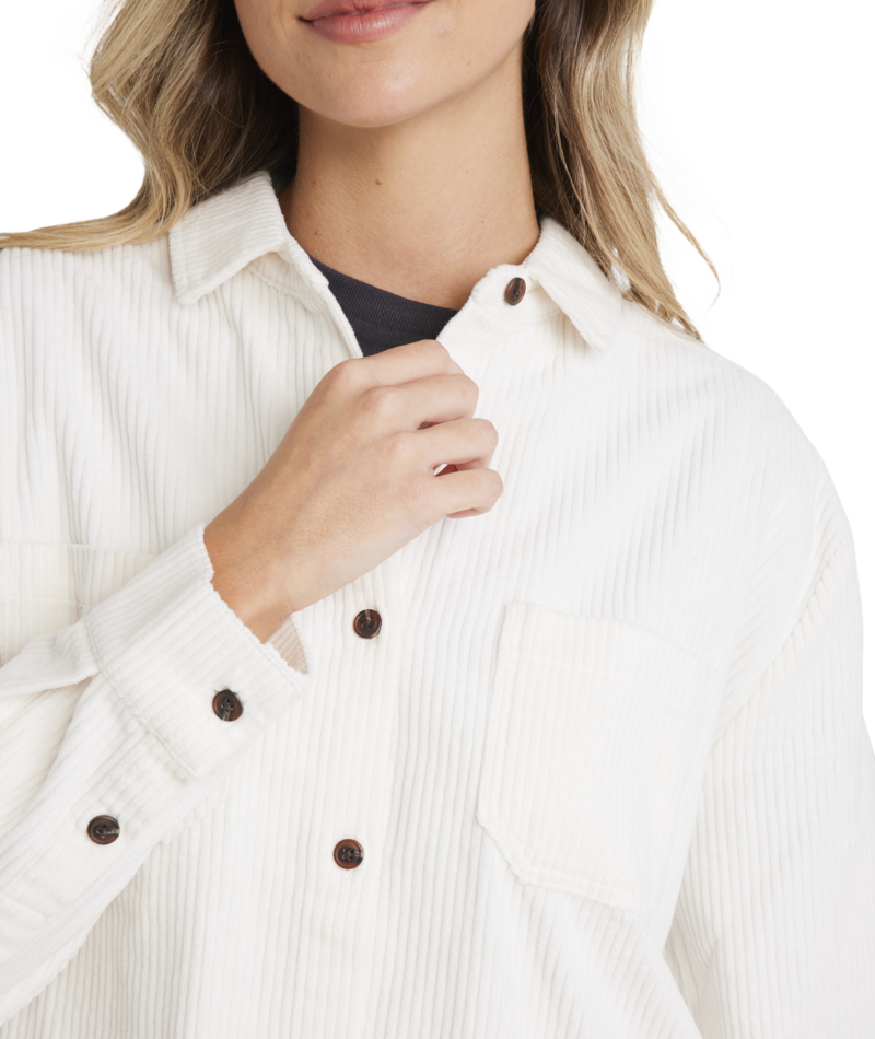 Billabong So Stoked Shirt in SALT CRYSTAL