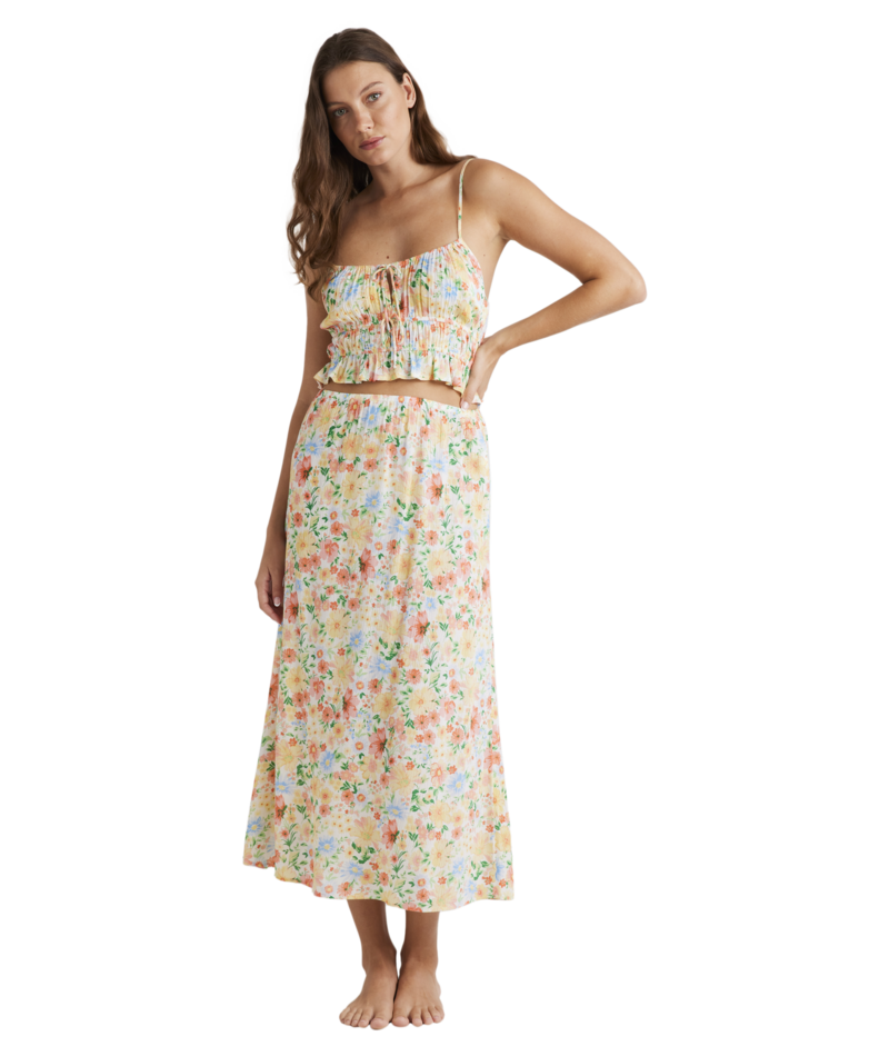 Billabong True Romance Top in White