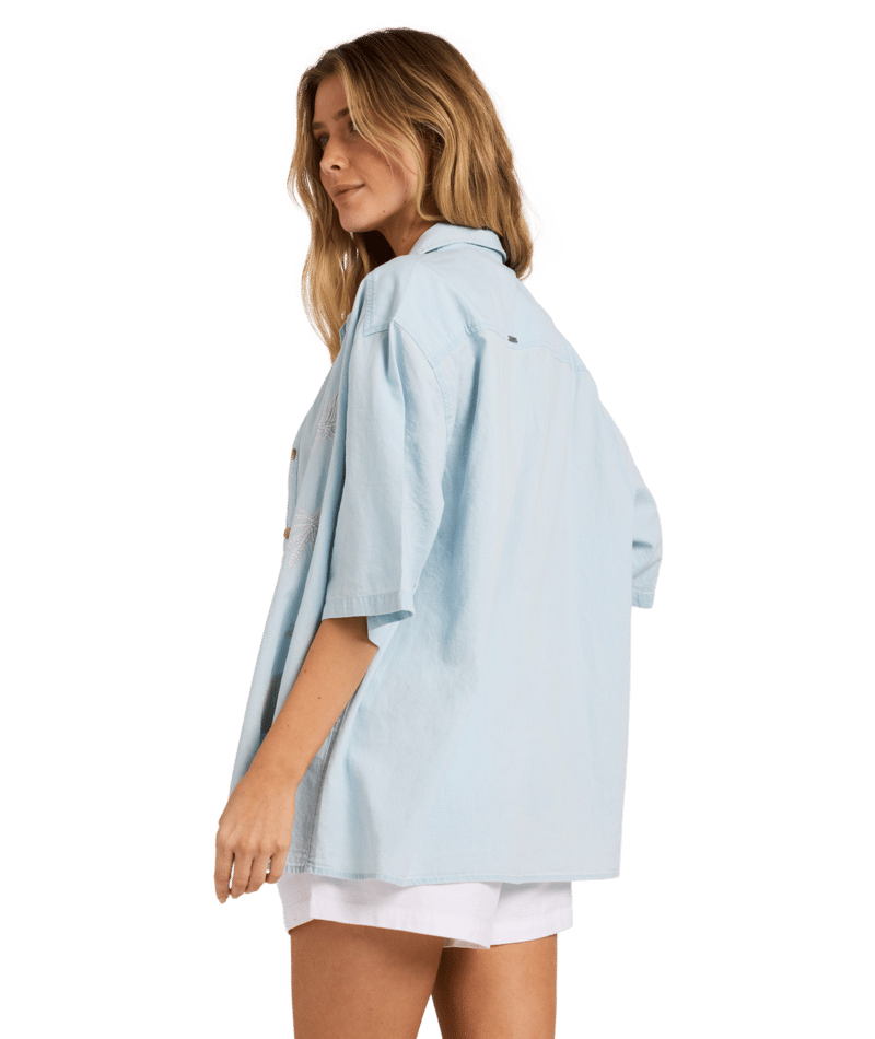 Billabong Marisol Shirt in SKY GRAY