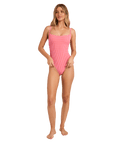 Billabong Mini Wave Check Mia Dd 1pc in TANGERINE