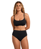 Billabong Sol Searcher Mia Dd Bralette in BLACK PEBBLE