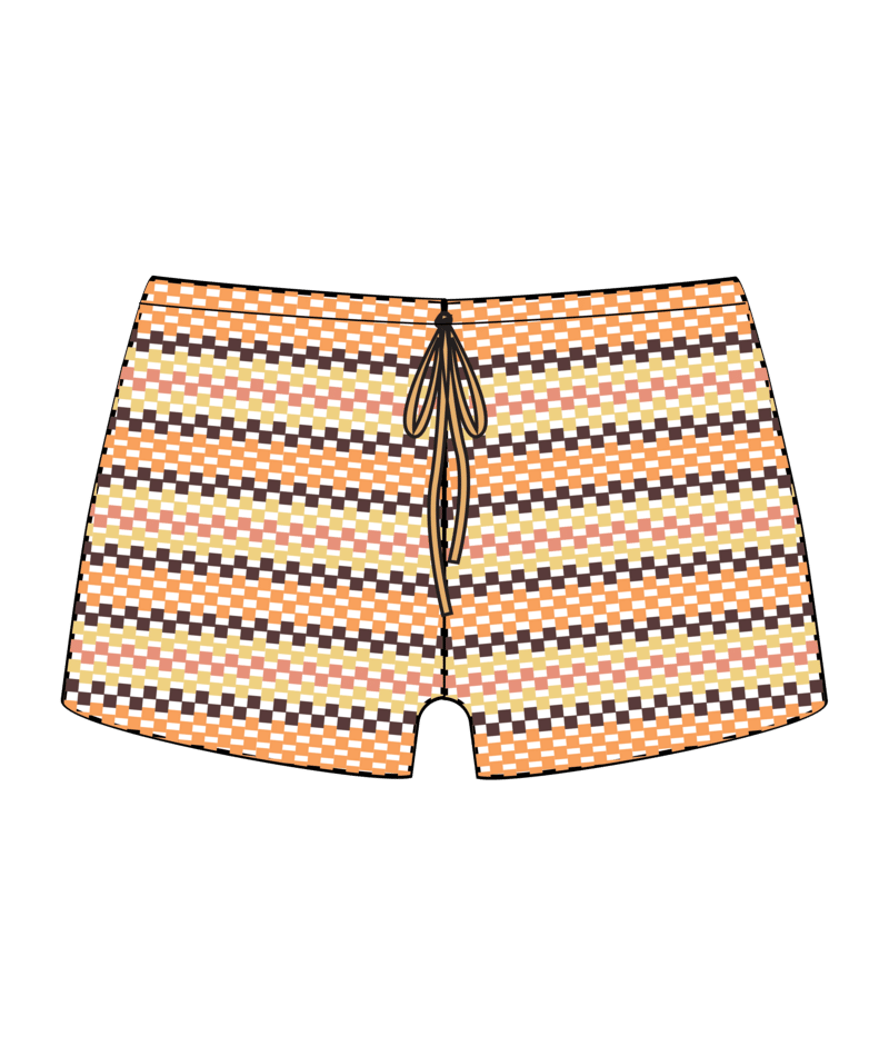 Billabong Tangelo Mini Short in SUMMER ORANGE
