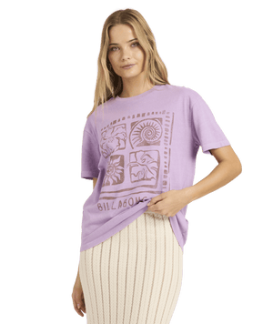 Billabong Reach High Tee in VINTAGE VIOLET