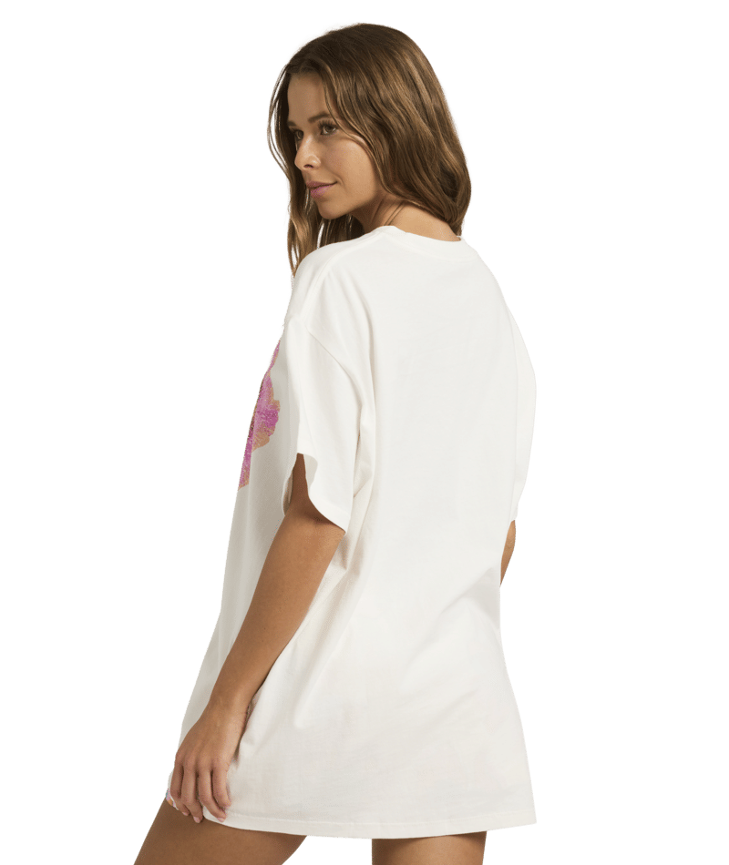 Billabong Sunny Shore Tee in SALT CRYSTAL