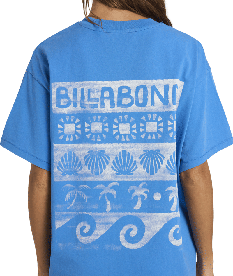 Billabong Somewhere Close Tee in TRUE BLUE