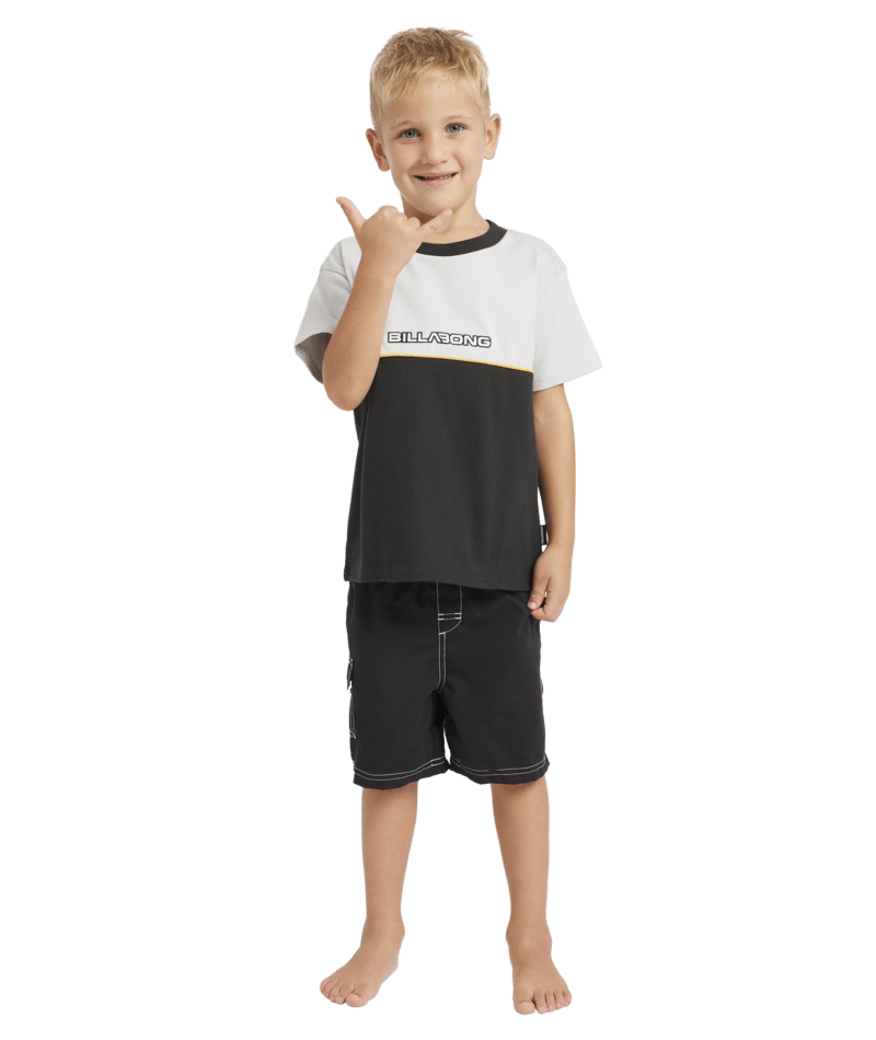 Billabong Groms Throw On in BLACK