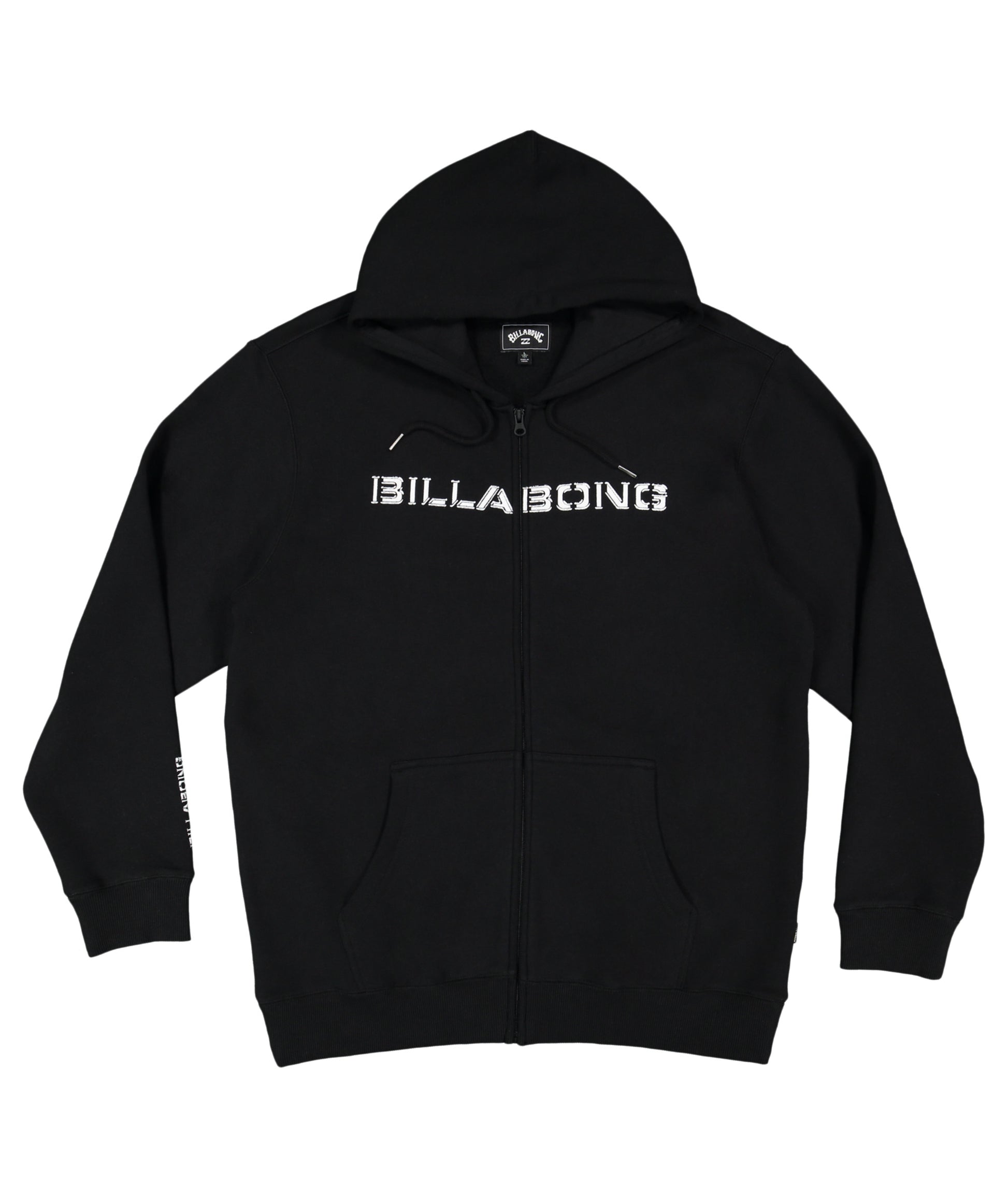 Billabong Chrome Zip Thru in BLACK