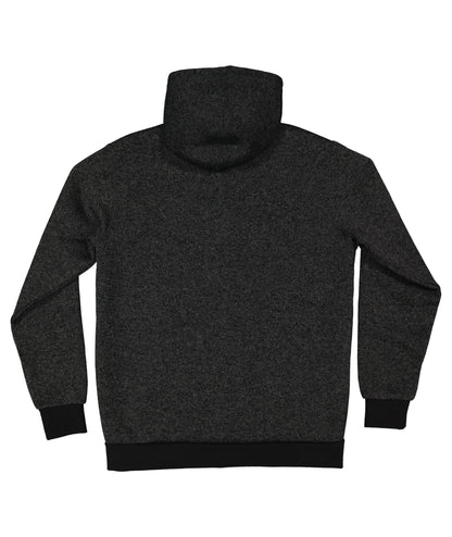 Billabong Revolt Zip Thru Hood in BLACK HEATHER
